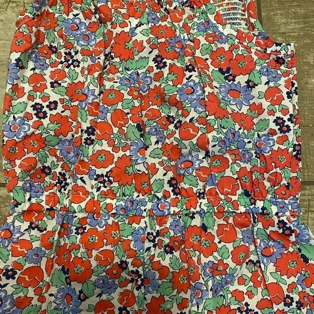 Carters Colorful Floral Romper Size 9 Months New With Tag